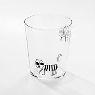 cindymode 手工玻璃杯組-摺耳貓 cindymode 手工玻璃杯組-摺耳貓
